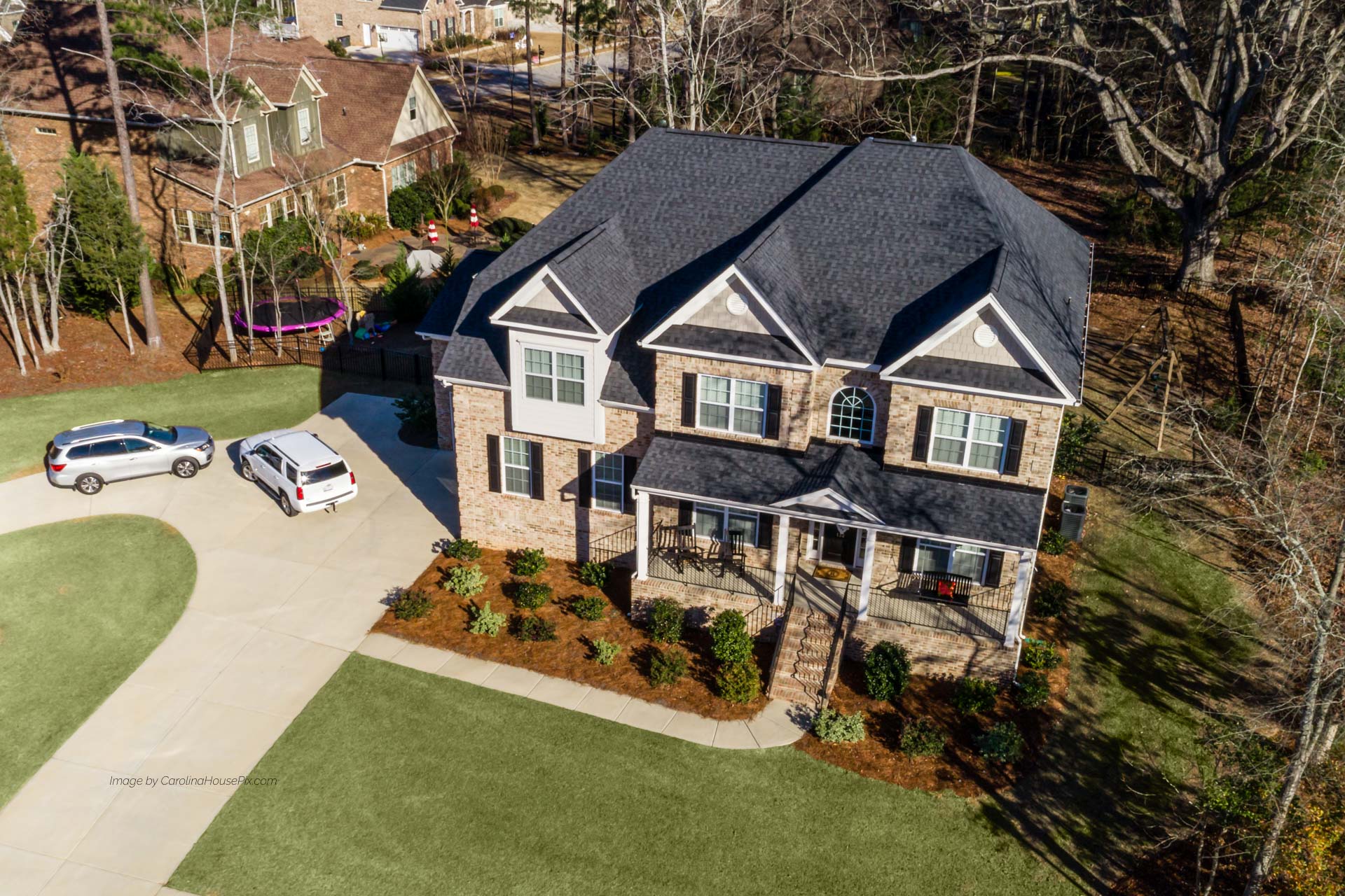Aerial View Image by Carolina HousePix Real Estate and Interiors Photography